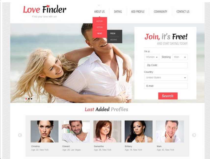 find dating profiles by email free